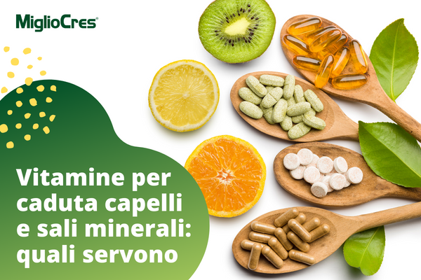 Vitamine per caduta capelli e non solo: gli alleati della chioma